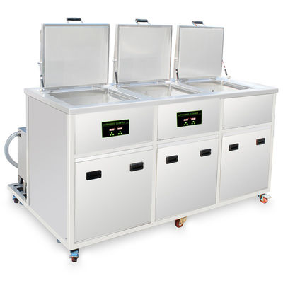 Automatischer 3 Behälter-Ultraschallreiniger-Edelstahl 304 mit Filtrations-System