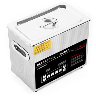 3L Dualfrequenz Ultraschallreiniger mit 2 Wandlern 120W Ultraschallleistung 100W Heizleistung
