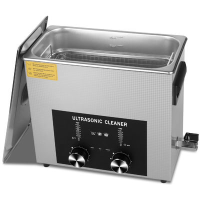 Multiplikations Ultraschallreiniger 6L 180W mit codiertem Timer Heizkorb ideal für Schmuck Brille Ketten Uhren