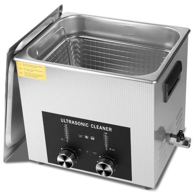 Professioneller Ultraschallreiniger 10L 240W kommerzieller Ultraschallschmuckreiniger mit codiertem Timer, Heizgerät und Korb, Multi-Anwendung für Schmuck, Brille, Kette, Uhr