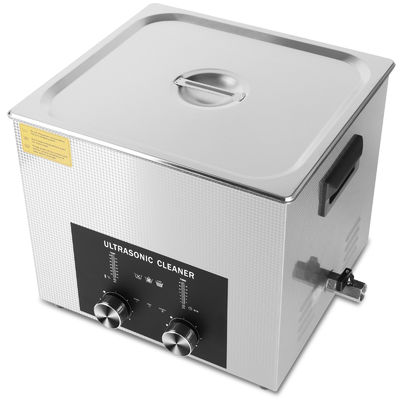Professionelle 15L Ultraschallreiniger mit codiertem Timer Heizkorb Mehrfachanwendung für Schmuck Brille Ketten Uhren