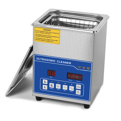 2L erhitzte Ultraschallreiniger Dual-Freq Pro. Edelstahl Mehrzweck für Schmuck, Brille, Werkzeug und Elektronik