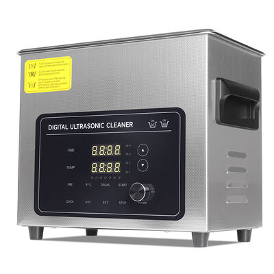 Industrial Digital Ultrasonic Cleaner with 180W Ultrasonic Power 4L Capacity and 7-Level Adjustment