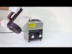 Mechanischer Ultraschallreiniger 60W mit Warmwasserreinigung